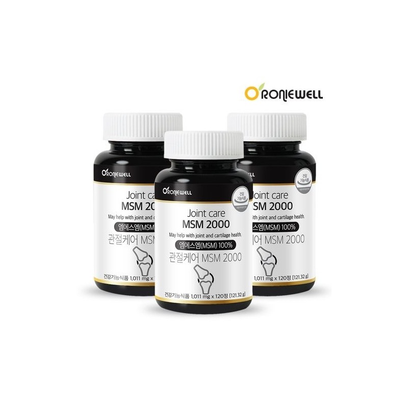 Roniwell 로니웰 관절&연골 더블케어 MSM 2000 1,011.5mg360정(6개월분)