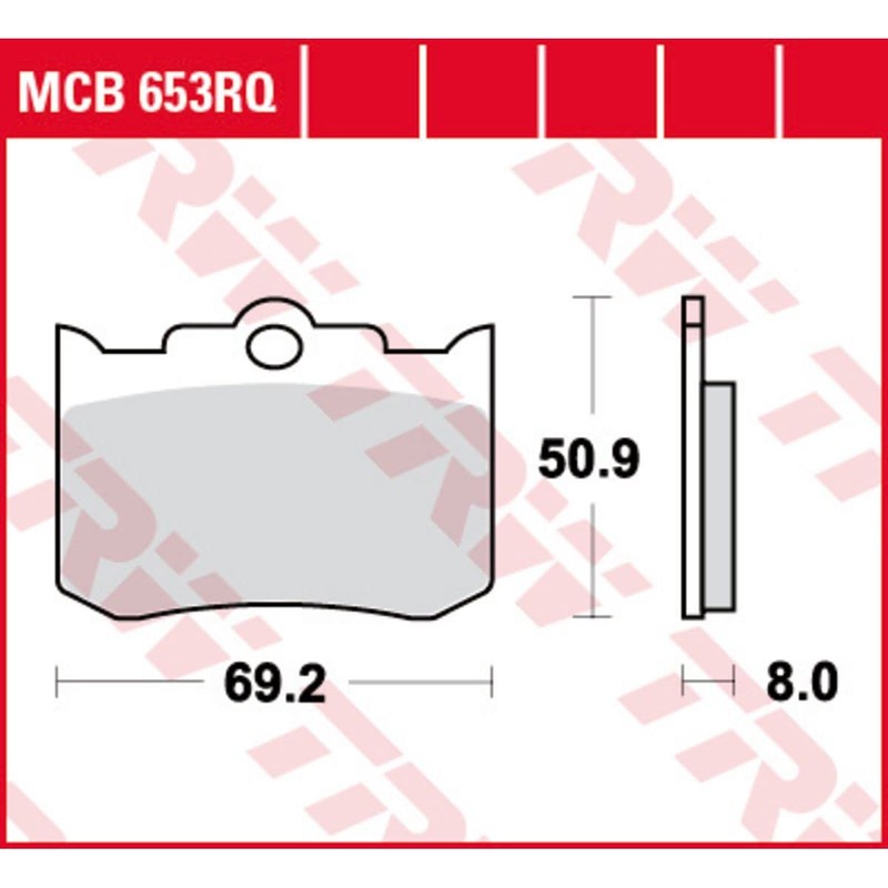 TRW MCB653RQ Brake Pads