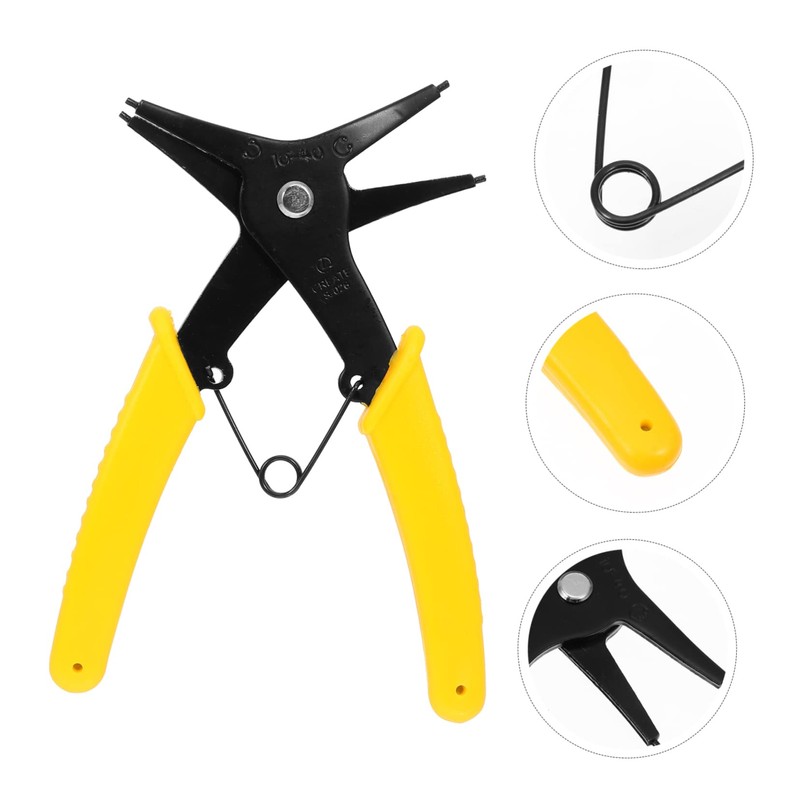 BESPORTBLE 1Pc Circlip Plier Durable Spring Installation Tool for Household