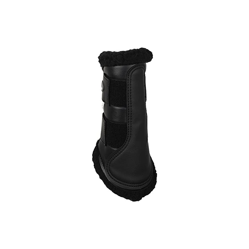 Marengos Soft Comfort Dressage Gaiters Black Warmblood