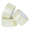 AEROLUGG Pack of 3 Clear Parcel Tape 48mm x 66m