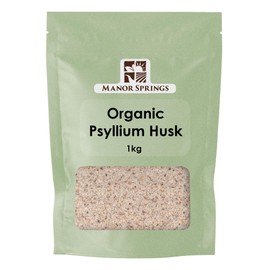 MANOR SPRINGS Organic Psyllium Husk 1kg by Manor Springs Organic