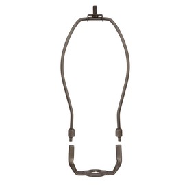 Awclub Lamp Harp Holder, 6 Inch Rustic Bronze Detachable Harp for Table and Floor Lamps 2Pcs