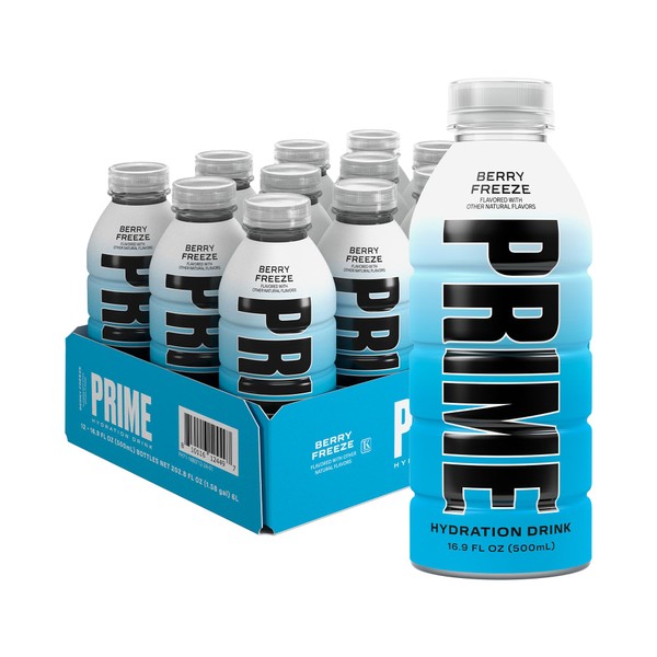 PRIME HYDRATION PRIME Hydration BERRY FREEZE, Sports Drinks, Electrolyte Enhanced
