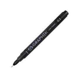 Graphik Line Maker Black 0.1Mm