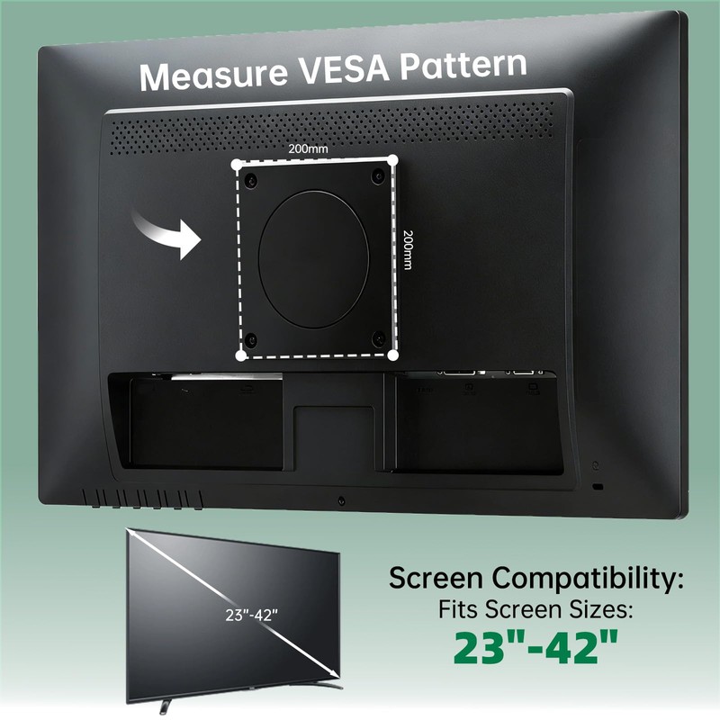 Universal VESA TV and Monitor Mount Adapter Plate Bracket,Adapter for