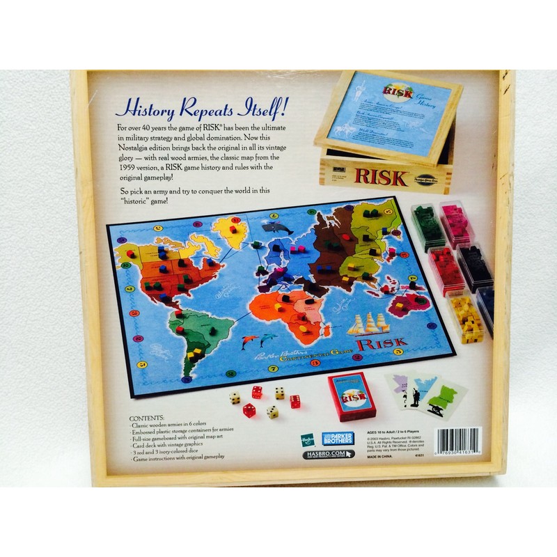 Hasbro Gaming Risk Nostalgia