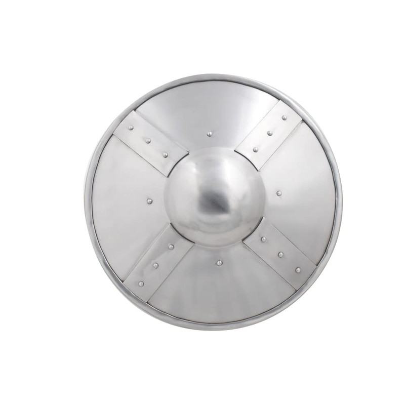 Medieval Warrior Real Stainless Steel Buckler Shield 16 Inches