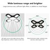 LED Garage Lights Foldable 4 Leaves 100W High Brightness Energy