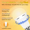 Neporal LITE PRO Rechargeable Light Bulbs, 2600mAh Large Battery Backup