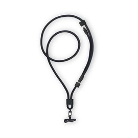 M.Craftsman Charry Type-A to Type-C Charging Cable & Adjustable Phone Strap 2-in-1 | 200,000 Bending Tests |Universal Compatibility | Vibrant Colors, All Black