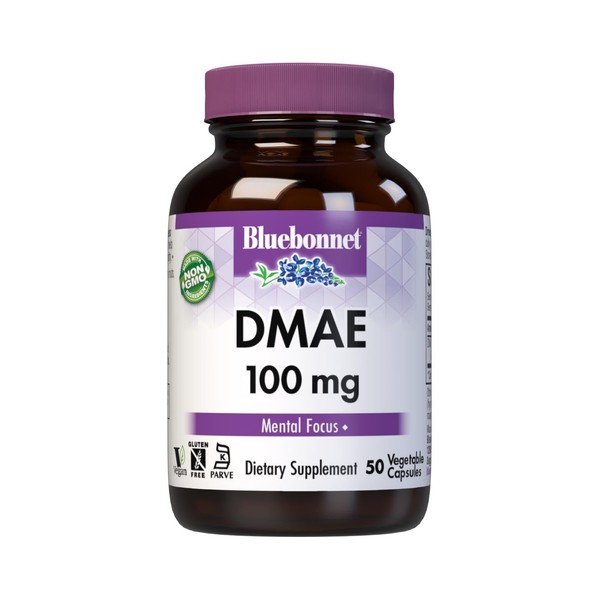 Bluebonnet Nutrition DMAE 100 mg, 50 Count