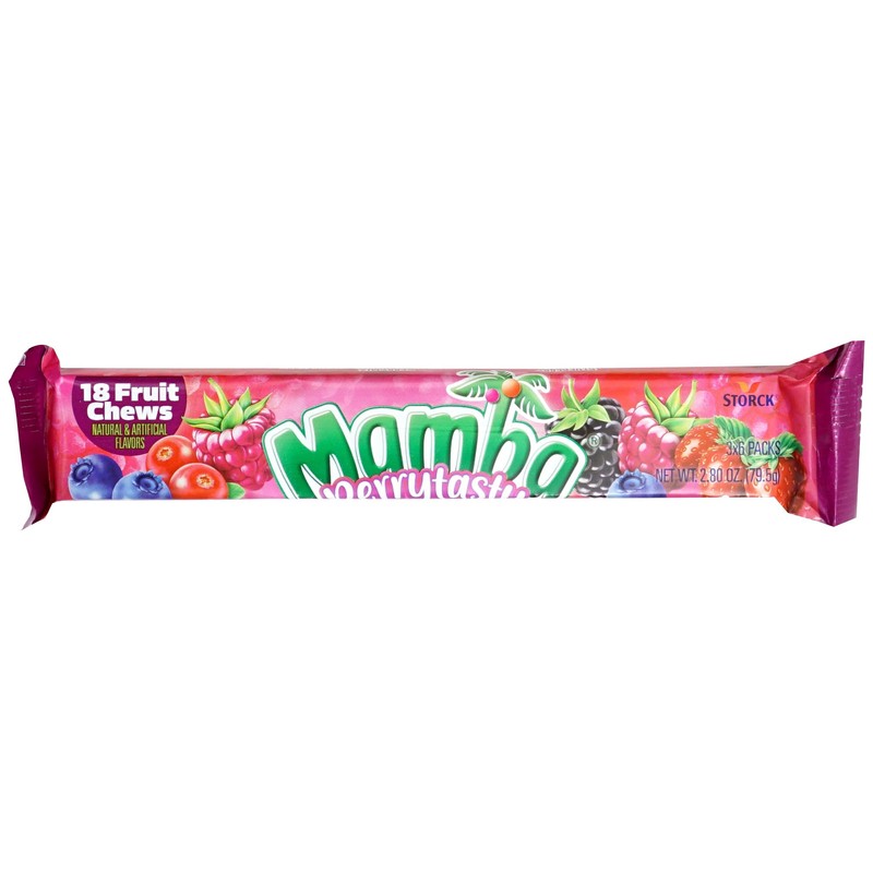 Mamba Sticks Snack Variety Pack, 16 Pack Mamba Candy, Original,