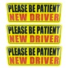 3 PCS Student Driver Magnet for Car, Please Be Patient
