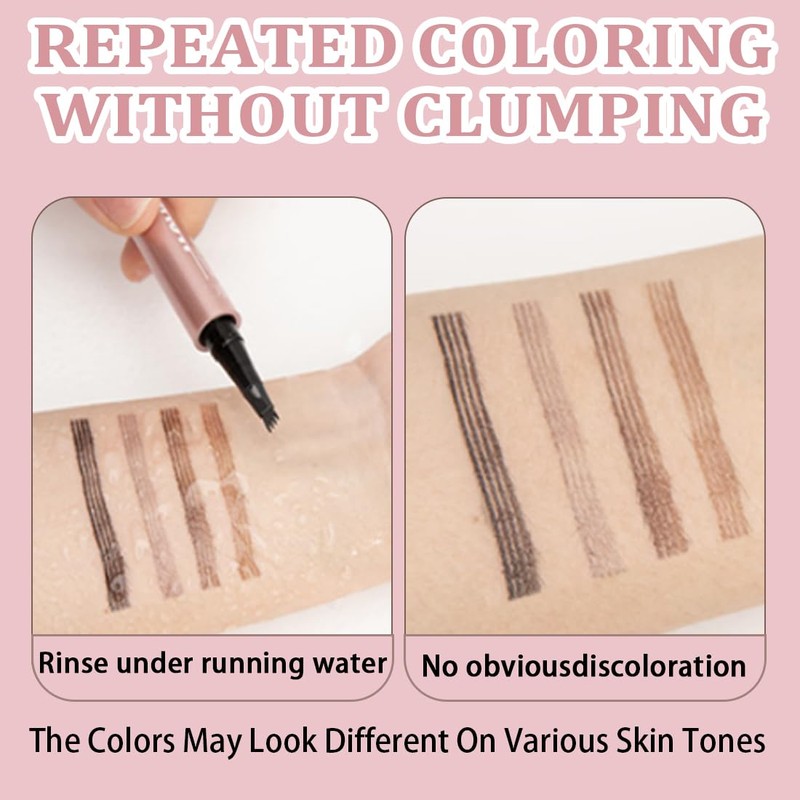 2025 Magic Eyebrow Pencil, Waterproof 3D Eyebrow Pencil, Long-Lasting Magic