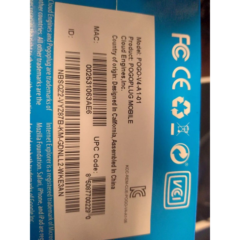 Pogoplug Mobile POGO-V4-A1-01 Multimedia Sharing Backup Device CASE QUANTITY 6