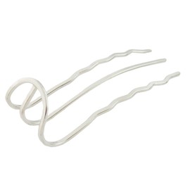 Bluemoona 5 PCS - Brass Hair Clips Hair Plug Hair Fork Bob 100mm 5" Hair Clips Hair Plug Hair Fork Bob for Girls