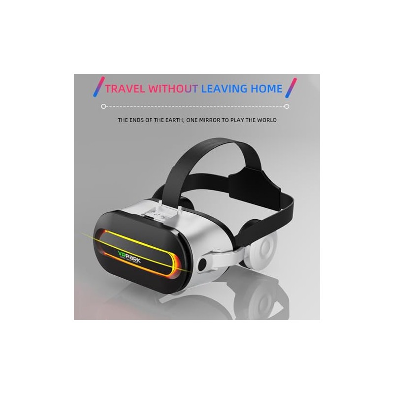 SUANQ Auriculares VR para Teléfono | Gafas De Gran Angular