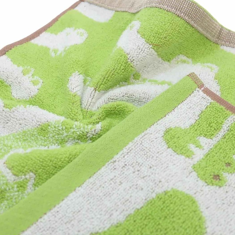 Animal Face [Hand Towel] Jacquard Wash Towel/Crocodile