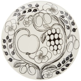 ARABIA Arabic Paratyssi Black Plate 8.3 inches (21 cm)