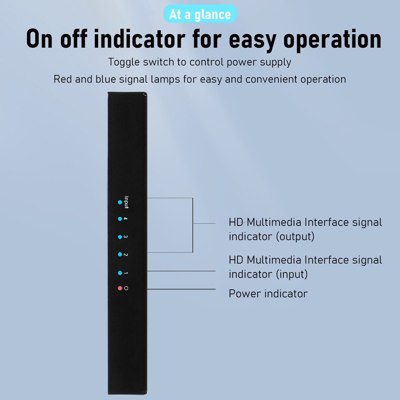 HD Multimedia Interface Splitter Professional 4K 30Hz 3D Visual Effects