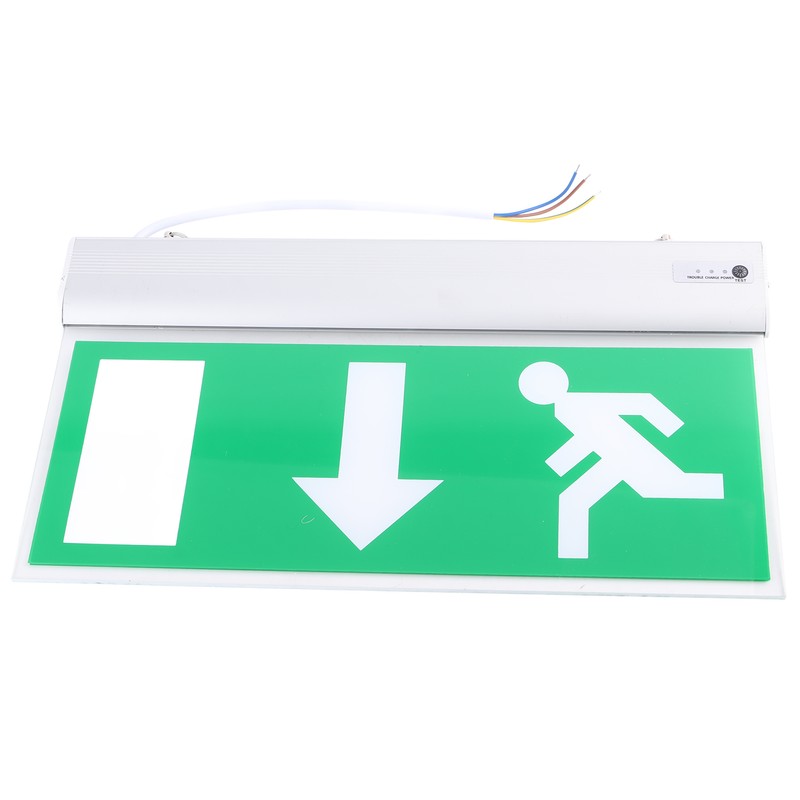 Acrylic LED Emergency Exit Lighting Sign Safety Evacuation Indicator Light