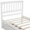 Twin Bed Frame with Drawers, Kids Platform Twin Bed with