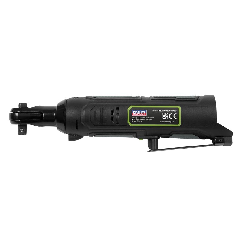 Sealey 10.8V SV10.8 Series 3/8" Sq Drive Cordless Ratchet Wrench