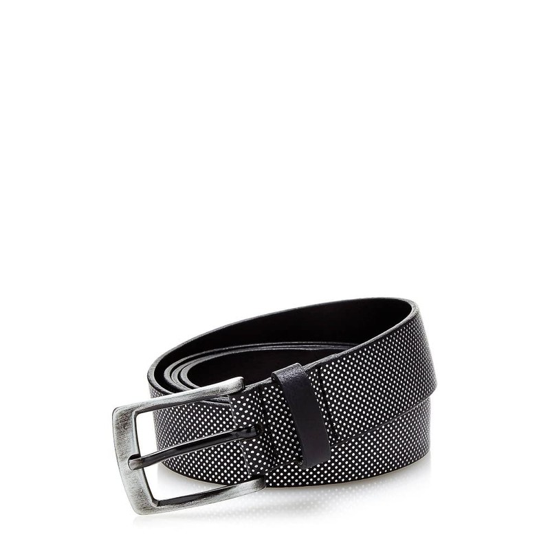 Guess Mens Black Leather Belt M73Z21, black