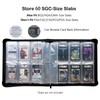 Rayvol Slab Binder, Holds 60 Slabs, 6-Pocket Graded Card Binder