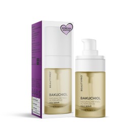 BEAUTYPRO BAKUCHIOL Serum 30ml Natural Retinol Hydrating Formula Nourishing Korean Skincare Water-Free Vegan Ingredients Multi Award Winning Brand