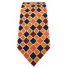 Enrico Sarto High-Quality Designer Silk Tie in Checked Pattern Tie