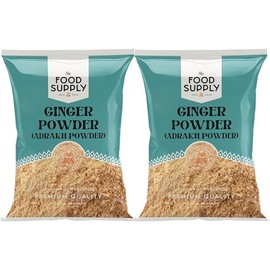 Ginger Powder 2x100g, Ground Ginger - Finest Premium Quality | 100% All Natural | No additives or preservatives