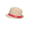 Sterntaler Girls' Children's Straw Hat Flamingo Hat, sand