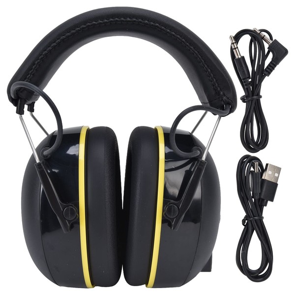 Fdit Hearing Protection Earmuffs, Multifunctional Bluetooth Garden Mower Noise Cancellation,