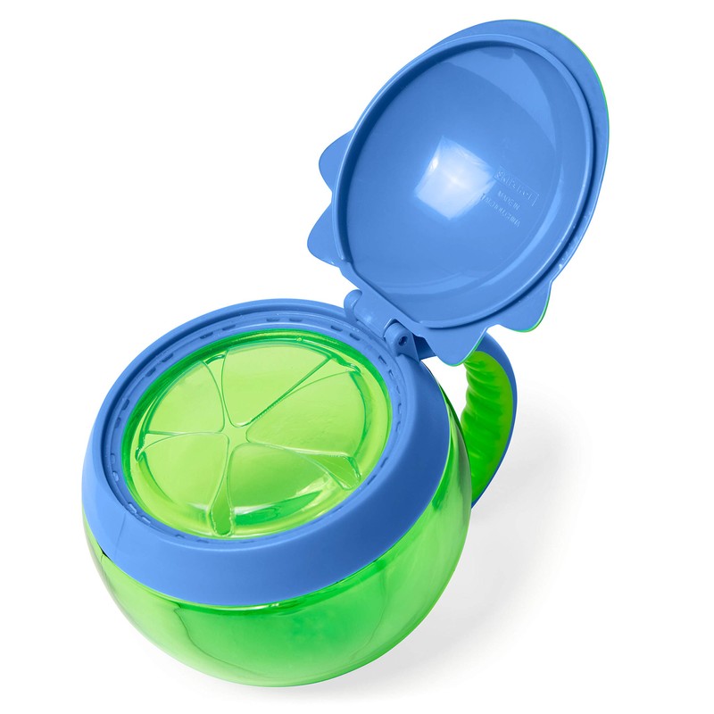 Skip Hop Baby Snack Container, Mealtime Snack Cup, Dino