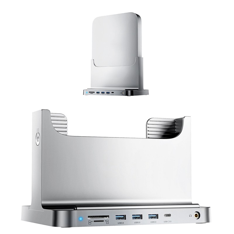 Vertical PC Stand 8 in 1 Docking Station Stable Signal
