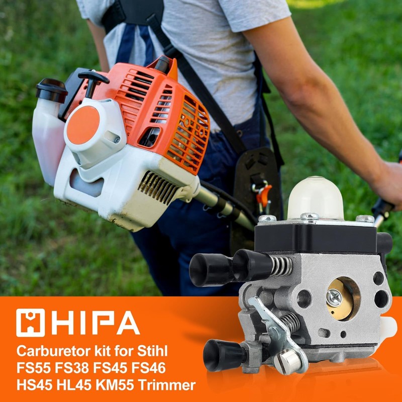 Hipa FS55R Carburetor for STHIL FS55R FS45 FS38 HS45 FS55