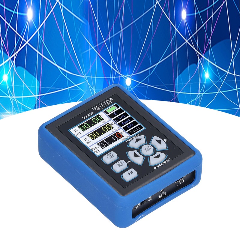 PWM Signal Generator Adjustable Hand Held Process Calibrator for Electrically