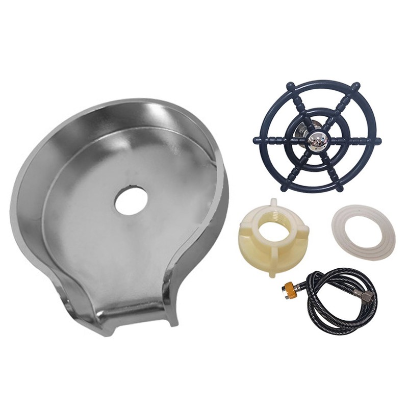 High Pressure Cup Washers Stainless Steel Automatic Sink Cup Rinser