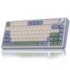 AULA F75 75% Wireless Mechanical Keyboard,Gasket Hot Swappable Custom Keyboard,Pre-lubed