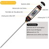 Uplayteck Termómetro Digital de Cocina para Carne – Sonda Superlarga,