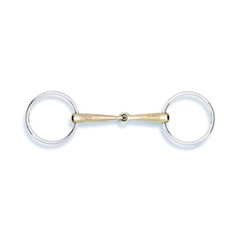 Stübben Gebiss 2226 Snaffle Bit Single Broken 15.5 cm 16 mm Stainless Steel