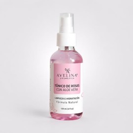AVELINA COSMETICS - Avelash Kit, Serum alargador de pestañas y cejas 60ml, Tónico de rosas con aloe vera de 120ml, Máscara Volumen Intenso 13g, Máscar