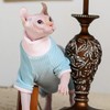 RayMinsino Pet Clothes Cat Sphinx Hairless High Elastic Four Legged