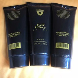 LOT OF 3 X ~FAST and FIERCE BLACK Men's After Shave Balm ~ 3.4 oz / 100 ML ~