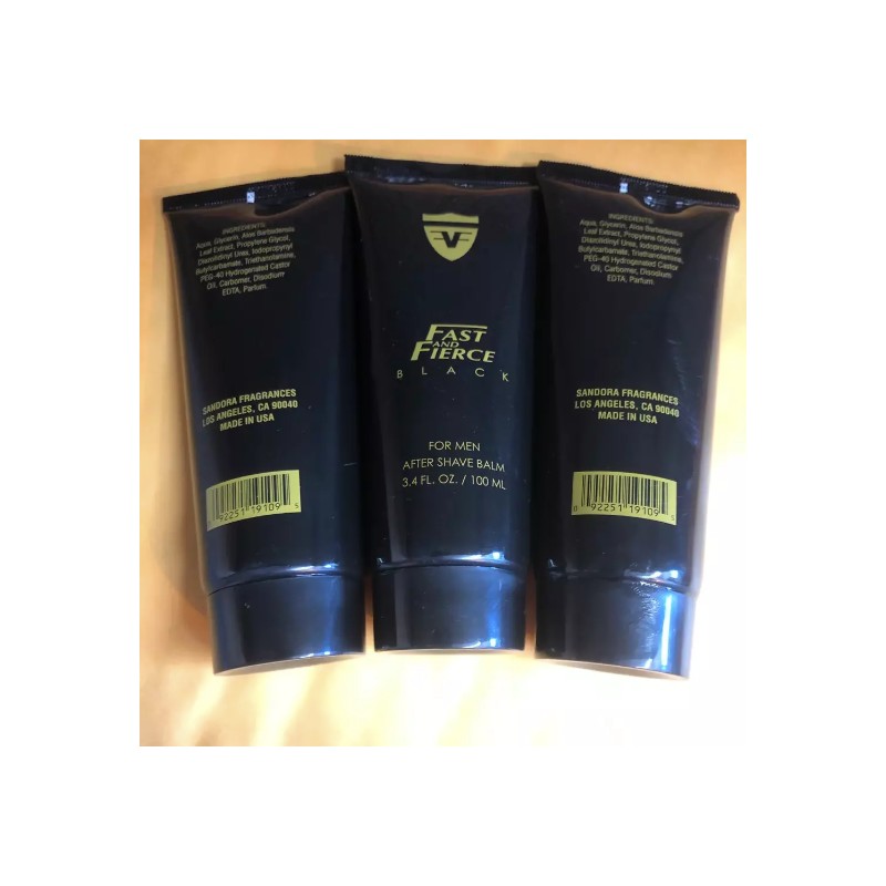 LOT OF 3 X ~FAST and FIERCE BLACK Men's After