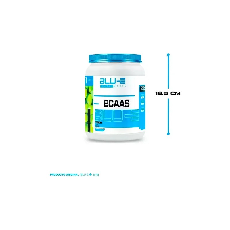 Suplementoaminoacidos Bcaas Blu-e 1kg Sabores 100 Servicios