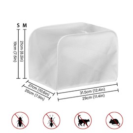 Baxinh American Flag Toaster Cover 2 Slice Wide Slot, Highland Cow Sunflower Print Bread Maker Cover Toaster Covers, Washable Stain Resistant Small Appliance Cover, Yellow