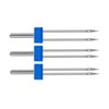 18pcs Sewing Machine Double Needle with Plastic Box Threader Simple